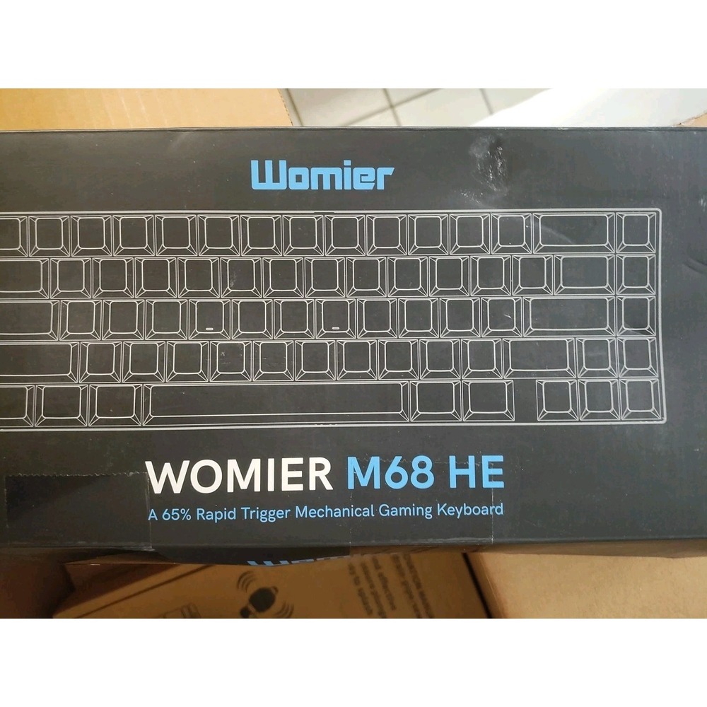 Mechanical Gaming 60 % Keyboard Womier M68 HE Ultra Rapid Trigger Hall Effect